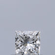 0.31 carat Princess diamond D VVS1 
