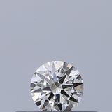 0.19 carat Round diamond E VVS1 Excellent