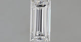 0.52 carat Baguette diamond F VVS1 