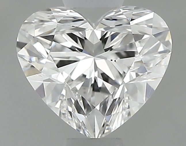 0.54 carat Heart diamond F VS2 