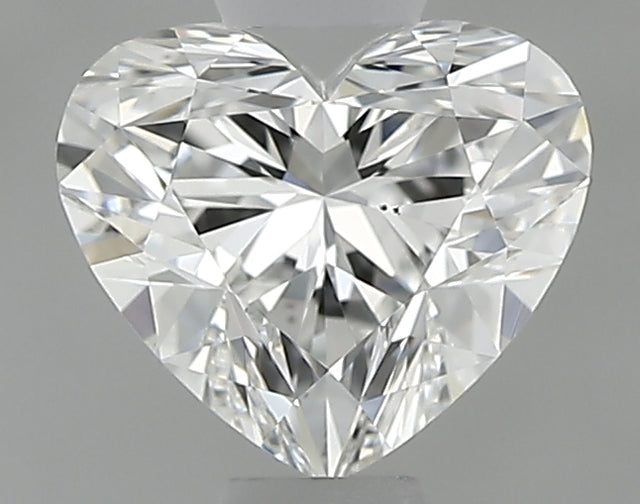 0.54 carat Heart diamond F VS2 