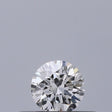 0.18 carat Round diamond F VVS1 Excellent