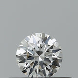 0.21 carat Round diamond F  VVS1 Excellent