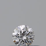 0.19 carat Round diamond D  IF Excellent