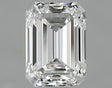0.90 carat Emerald diamond E IF 