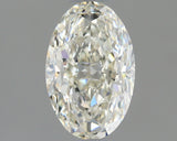 1.00 carat Oval diamond K VVS2 