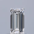 0.44 carat Baguette diamond E VVS1 