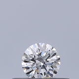 0.18 carat Round diamond D VVS2 Excellent