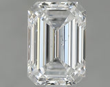 1.07 carat Emerald diamond E  SI1 Excellent