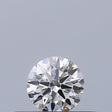0.24 carat Round diamond E VVS1 Excellent