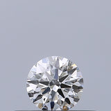 0.24 carat Round diamond E VVS1 Excellent