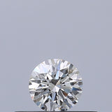 0.20 carat Round diamond E IF Excellent