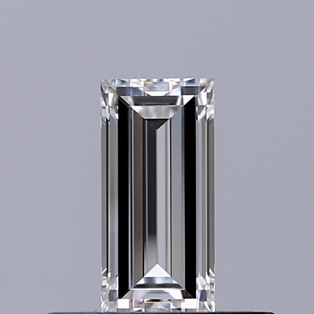 0.38 carat Baguette diamond E VVS1 