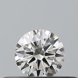 0.18 carat Round diamond F  VVS1 Excellent