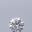 0.18 carat Round diamond E VVS2 Excellent