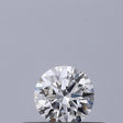 0.19 carat Round diamond F VVS2 Excellent