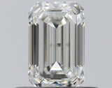 0.48 carat Emerald diamond H  SI2