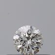0.23 carat Round diamond G VVS2 Excellent