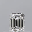 0.23 carat Emerald diamond D VVS2 