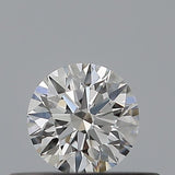 0.25 carat Round diamond E VVS2 Excellent