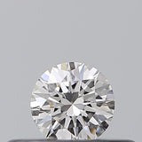 0.18 carat Round diamond F  VVS2 Excellent