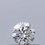 0.25 carat Round diamond E VVS2 Excellent