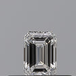 0.23 carat Emerald diamond F VVS1 