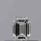 0.23 carat Emerald diamond F VVS1 