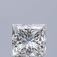 0.63 carat Princess diamond F VVS1 