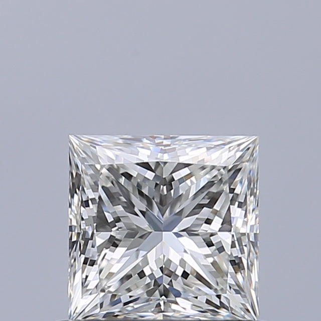 0.63 carat Princess diamond F VVS1 