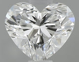 0.34 carat Heart diamond F SI1 