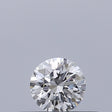 0.22 carat Round diamond E VVS2 Excellent