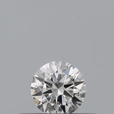 0.18 carat Round diamond F  VVS1 Very good