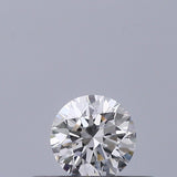 0.19 carat Round diamond D VVS2 Excellent