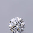 0.23 carat Round diamond E VVS2 Excellent