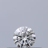 0.18 carat Round diamond E VVS1 Excellent