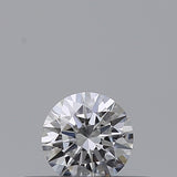 0.19 carat Round diamond D IF Excellent