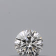 0.19 carat Round diamond E IF Excellent