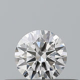 0.18 carat Round diamond F  IF Excellent