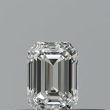 0.24 carat Emerald diamond E IF 
