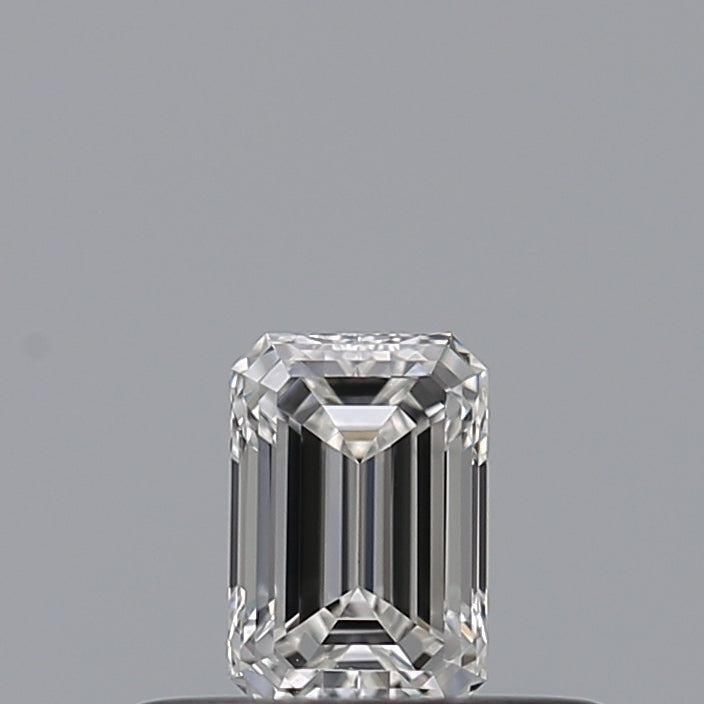 0.24 carat Emerald diamond F VVS2 