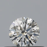 0.26 carat Round diamond F  VVS1 Excellent