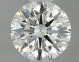 0.52 carat Round diamond J VS2 Excellent