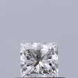 0.35 carat Princess diamond F VVS1 
