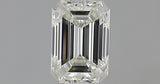 0.62 carat Emerald diamond H VVS1 VeryGood