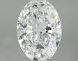 0.40 carat Oval diamond E VVS2 