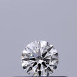 0.23 carat Round diamond E IF Excellent