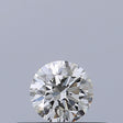 0.25 carat Round diamond F VVS1 Excellent