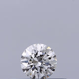 0.19 carat Round diamond E VVS2 Excellent