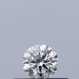 0.18 carat Round diamond E VVS2 Excellent